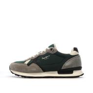 Baskets Gris/Vert Homme Pepe Jeans Brit Heritage