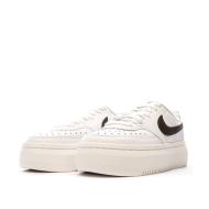 Baskets Blanc/ Noir Femme Nike Court Vision Alta vue 6