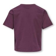 T-shirt Prune Kids ONLY Maiken vue 3
