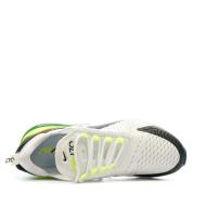 Baskets Blanches/Jaune Homme Nike Air Max 270 vue 4