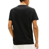 Camiseta negra de hombre Tommy Hilfiger Slim ver 2