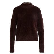Pull Marron Femme Morgan Duveteuse vue 3