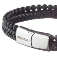 Bracelet Noir Homme Geographical Norway 315037 vue 3