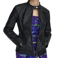 Veste Simili Cuir Noire Femme JDY Emily