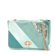 Sac Bandoulière Vert Femme Manoukian Sabrina