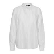 Chemise Blanche/Argenté Femme Pieces Cirene pas cher