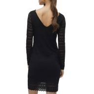 Robe Noire Femme Vero Moda Zoé vue 2
