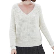 Pull Blanc Femme Teddy Smith Ebly