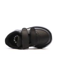 Baskets Noir/Blanche Enfant Adidas Advantage Cf I vue 4