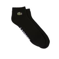 x1 Paire de Chaussettes Noires Mixte Lacoste RA4184 pas cher