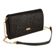 Sac à Bandoulière Noire Femme Morgan Compagnon pas cher