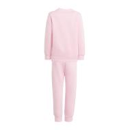 Survêtement Rose Fille Adidas Crew Set IP0571 vue 2