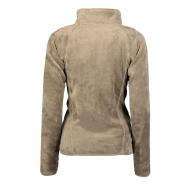 Veste polaire Marron Femme Geographical Norway Upaline vue 2