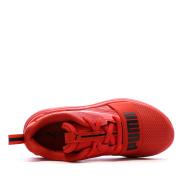 Zapatillas rojas para niño Puma Soft Wired 2 ver 4