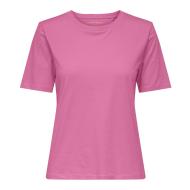 T-Shirt Rose Femme Only Happy