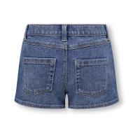 Short en Jean Bleu Fille Kids ONLY Kogblair vue 2