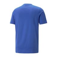 T-shirt Bleu Homme Puma Wording vue 2