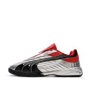 Baskets Noires/Rouges/Argent Homme Puma Goalgetter pas cher