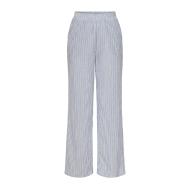Pantalon Blanc/Bleu Femme JDY Ocean