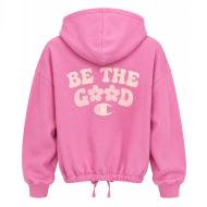 Sweat Rose Fille Champion Hoodie vue 2