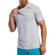 T-shirt gris homme Reebok Speedwick Graphic Move pas cher