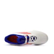 Chaussures de Football Blanc/Bleu/Rouge Homme Adidas F50 League vue 4