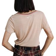 Camiseta beige para mujer FREEMAN PORTER Tonia Linen ver 2