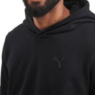 Sweat Noir Homme Puma Embroidery vue 3