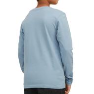 T-shirt Bleu Garçon Jack & Jones Colauge vue 2