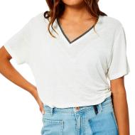 T-shirt Blanc Femme Kaporal Jorixe