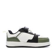 Baskets Blanc/Vert Garçon Kappa Logo Shay 1.0 vue 2