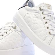 Baskets Blanc/Noir Femme Guess FLJRONFAL12 vue 7