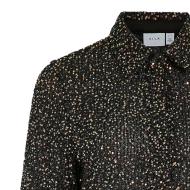 Chemise à Sequin Noir Femme Vila Scara vue 3