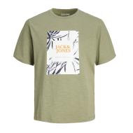 T-shirt Vert Homme Jack & Jones 12255042