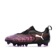Chaussures de Foot Noires/Fushia Junior Puma Future 8 Match Ll FG pas cher