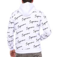 Sweat à Capuche Blanc Homme Supreme Grip Ally vue 2