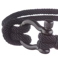 Bracelet Noir Homme Geographical Norway 315008 vue 3