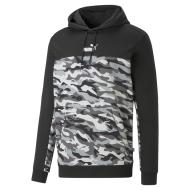Sweat Noir Homme Puma Ess Blk Camo pas cher