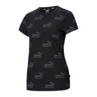 T-Shirt Noir Femme Puma Amplified AOP pas cher