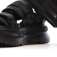Sandales Noires Femme Converse Run Star Utility Sandal vue 7