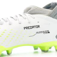 Chaussures de foot Blanc/Vert Homme Predator Accuracy.3 FG vue 7