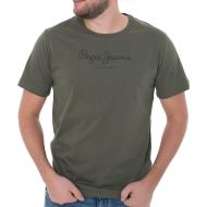 T-shirt Kaki Homme Pepe jeans Eggo SEB