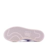 Stan Smith Baskets Blanc/Rose Fille Adidas vue 5