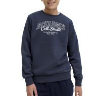 Sweat Marine Foncé Garçon Jack & Jones Makoto