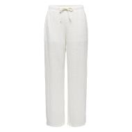 Pantalon fluide Blanc Femme JDY Turbo pas cher