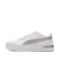 Baskets Blanches Femme Puma Skye Silver pas cher