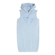 Robe Bleu Fille Guess French Terry vue 2