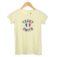 T-shirt jaune fille Teddy Smith Twelvo