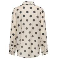 JDY Fay Women’s Beige Polka Dot Shirt Photo of the Espace des Marques %store% store - view of %key%