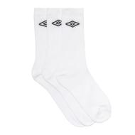 x3 Paires Chaussettes Blanc Homme Umbro Tennis pas cher